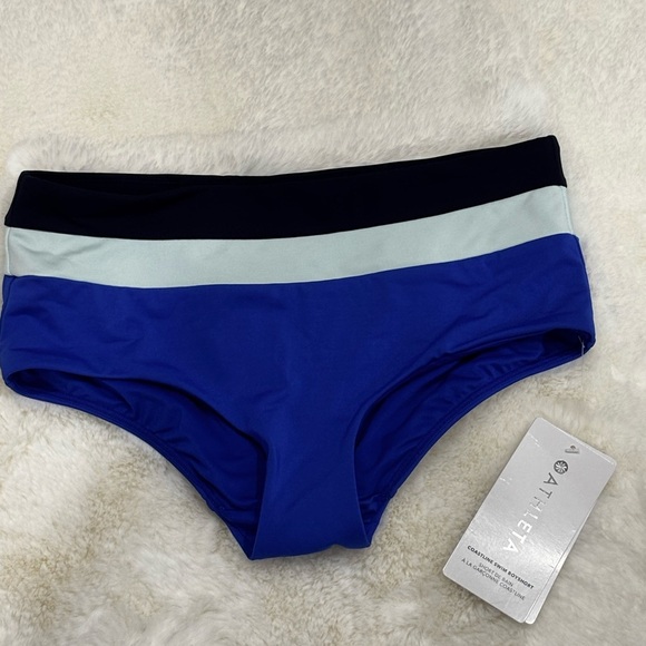 NWT Athleta Swim Boyshort Bottoms, sz XS - Picture 1 of 6